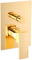 Смеситель Migliore Kvant Gold 25401 С ВНУТРЕННЕЙ ЧАСТЬЮ, для ванны с душем