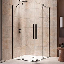 Душевой уголок Radaway Furo Black KDD 90х110