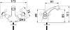 Смеситель для раковины Milardo Duplex DUPSB01M01