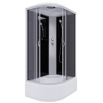 Душевая кабина Niagara Classic NG-2510-14R (120х80х215) высокий поддон(40см),стекло тонированное