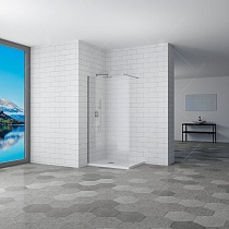 Душевая перегородка RGW Walk In WA-010 700x1950 профиль хром