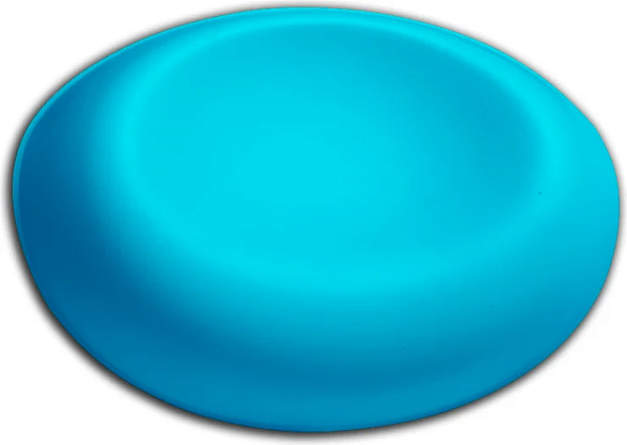 Подголовник для ванны 1MarKa Viva Maxi голубой