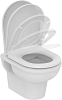 Унитаз подвесной Ideal Standard Exacto R002601 с сидением и крышкой с функцией плавного закрытия UV09001