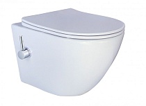 Подвесной Унитаз-Биде ESBANO TERUEL-WBN. Размер:520х365х365