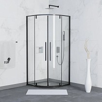 Душевой уголок RGW Stilvoll SV-53 B 80x80x200 профиль черный