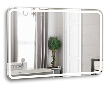 Зеркало AZARIO Давид 800х550 c подсветкой и диммером, сенсорный выключатель