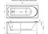 Акриловая ванна Aquanet Nord NEW 170x70 (с каркасом)