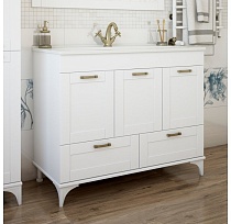 Тумба Sanflor Ванесса 105/2 (Б) раковина Оскар 105