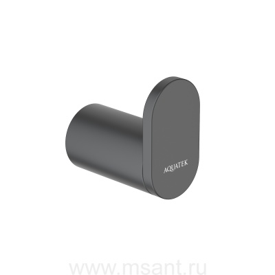 Крючок AQUATEK, матовый черный AQ4425MB ЛИРА