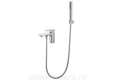 Смеситель врезной на борт ванны на 1 отв. AQUATEK AQ1044CR ВЕГА 