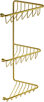 Полка Migliore Complementi ML.COM-50.113.DO золото