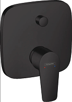 Смеситель Hansgrohe Talis E 71474670 для ванны с душем, матовый черный