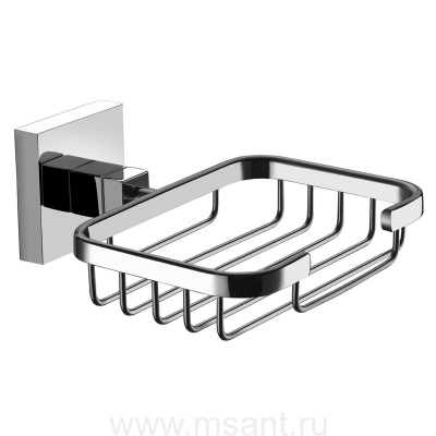 Мыльница решетка AZARIO RINA, хром (AZ-87009)