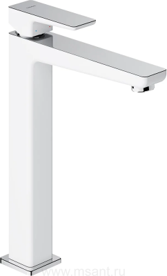 Смеситель для раковины Omnires Parma 7412 хром-белый