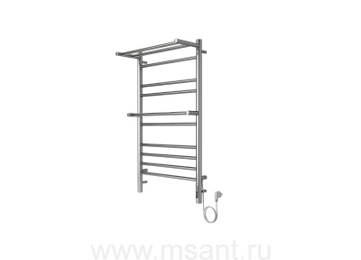 Полотенцесушитель электрический Aquatek Альфа П10 500х900 мм хром