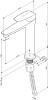 Смеситель для раковины AM.PM Tender F45A92022