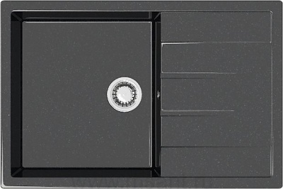 Мойка кухонная Marrbaxx Джоли Z161Q004 чёрный