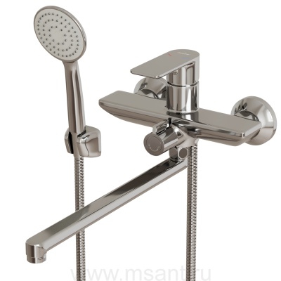 Смеситель для ванны MIXLINE 35k MIXLINE ML26-02 