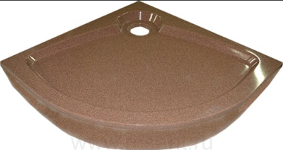 Поддон для душа GuteWetter Deluxe 80x80x16 R терракот