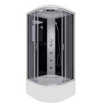 Душевая кабина Niagara Classic NG-2508-14G (90х90х215) высокий поддон(40см),стекло тонированное