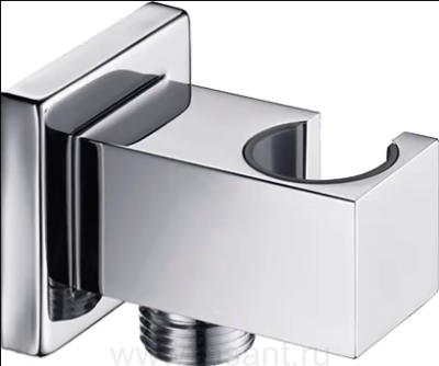 Шланговое подключение Wasserkraft A125 с держателем для душа