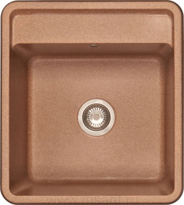 Мойка кухонная AQUATON Беллис 57 терракотовая