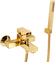 Смеситель Cezares Unika VDM-03/24 для ванны с душем, золото