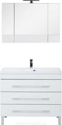 Мебель для ванной Aquanet Верона 100 белая
