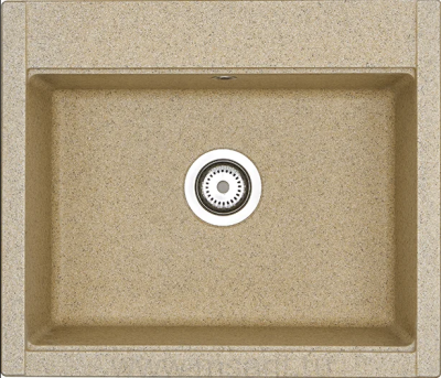 Мойка кухонная AQUATON Делия 60 песочная