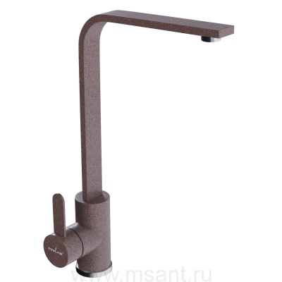 Смеситель для кухни 35к MIXLINE ML-GS14 (307) терракотовый высок. излив