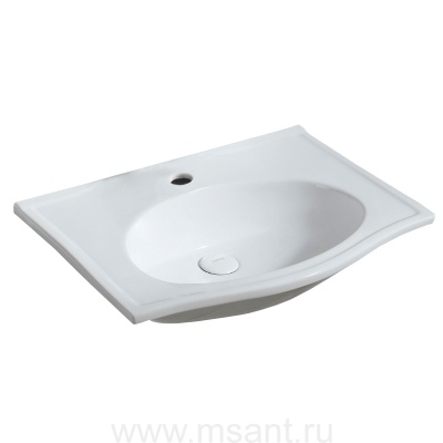 Раковина Azario 62х48х14,5 подвесная, белая