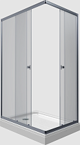 Душевой уголок Triton Вента-Хром Щ0000049618 120х80 с поддоном +сифонD90мм