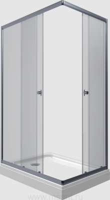 Душевой уголок Triton Вента-Хром Щ0000049618 120х80 с поддоном +сифонD90мм