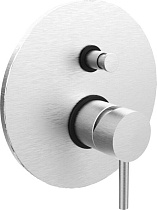 Смеситель Paffoni Light LIG015ST С ВНУТРЕННЕЙ ЧАСТЬЮ, для ванны с душем