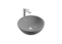 Раковина накладная для установки на столешницу AQUATEK AQ5354-MG 440*440*175, матовый серый