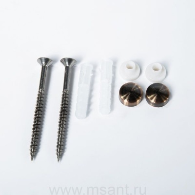 Крепеж к напольному унитазу CZR-FIX-FLR-Br, бронза