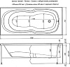 Акриловая ванна Aquanet Riviera 180x80 (с каркасом)