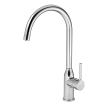 Смеситель Santek Себа для кухни, с подключением фильтра, хром, WH5A43020C001