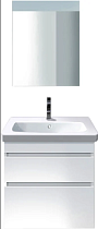 Мебель для ванной Duravit DuraStyle 60, подвесная, белая глянцевая