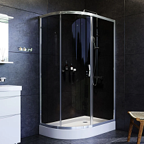 Душевой уголок AM.PM Like W83G-302U120CG 120, тонированное стекло