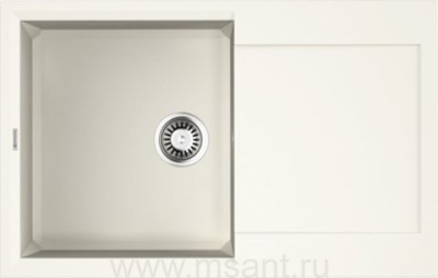 Мойка кухонная Omoikiri Sakaime 78-WH белая