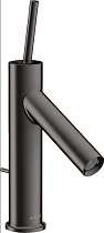 Смеситель Axor Starck 10111340 для раковины, шлифованный черный