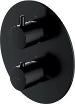 Термостат Omnires Y Y1236ROBL для душа, чёрный