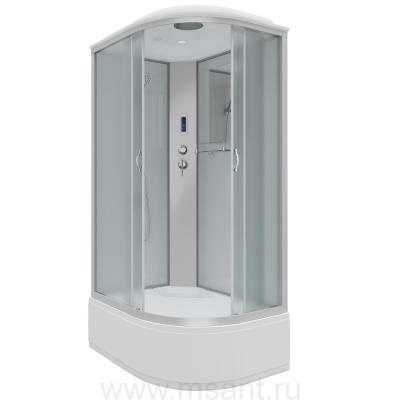 Душевая кабина Niagara Classic NG-2310-14LP (120х80х215) высокий поддон(40см),стекло матовое 