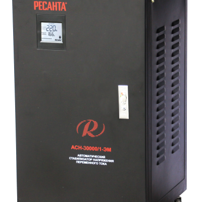 Стабилизатор напряжения РЕСАНТА АСН-30000/1-ЭМ