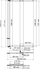 Шторка на ванну Wasserkraft Main 41S02-80WS