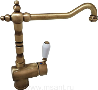 Смеситель Paini Cox 78F35881ANTKM для кухонной мойки