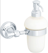 Дозатор Migliore Fortuna подвесной, керамика, хром