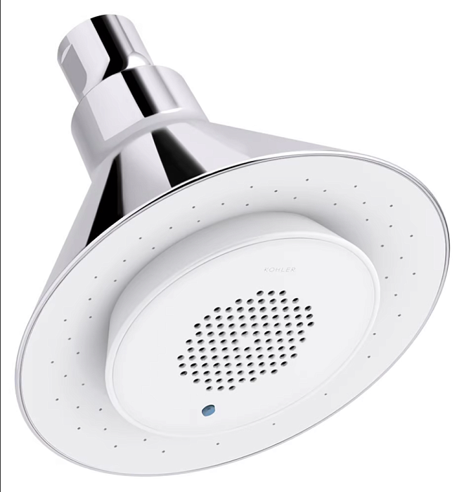 Верхний душ Jacob Delafon Moxie 9245D-CP с беспроводным динамиком