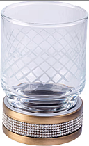Стакан Boheme Royal Cristal Bronze настольный